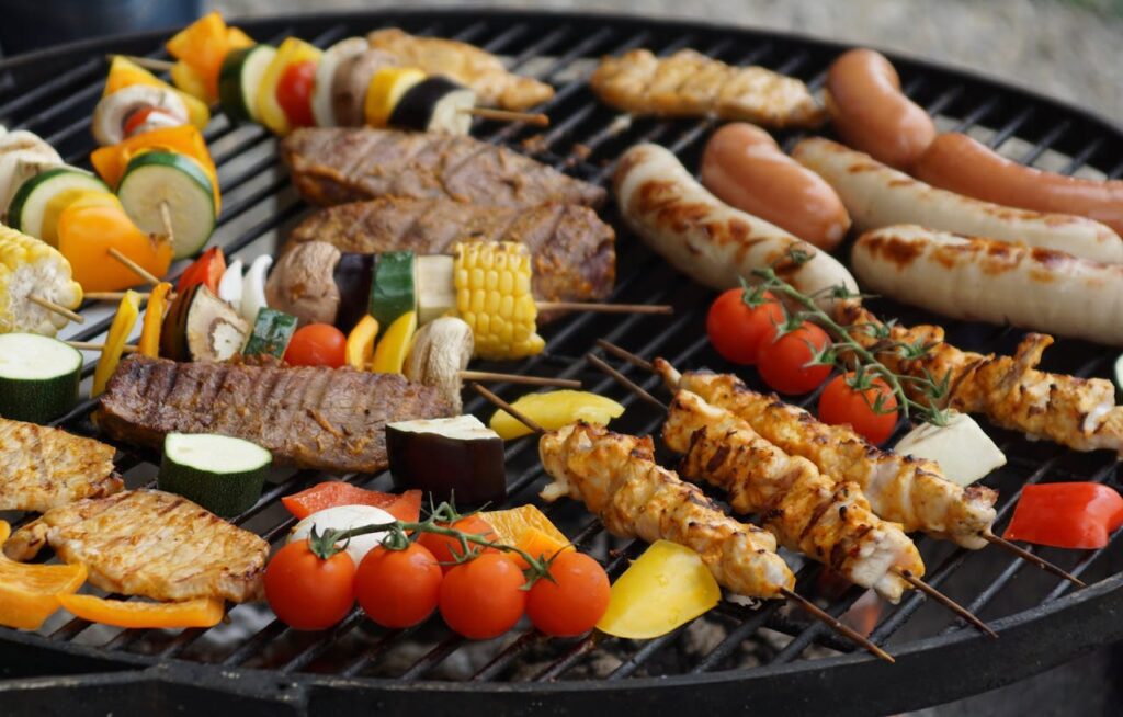 grilling veggies